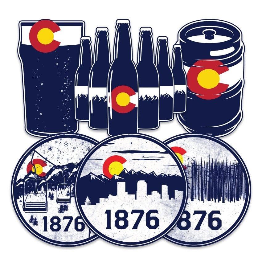 Vinyl Decals - 1876 | The State of Exploration