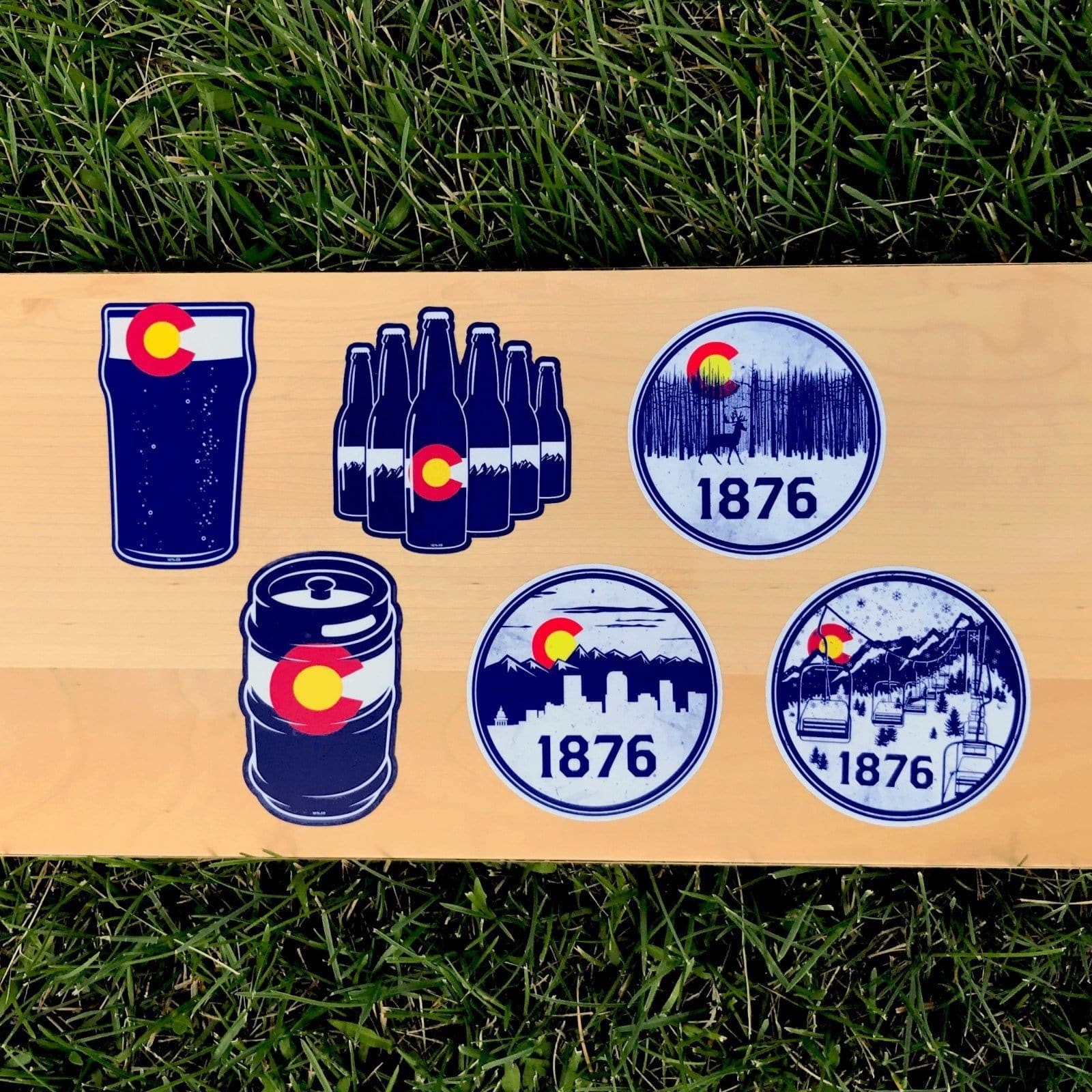 Vinyl Decals - 1876 | The State of Exploration