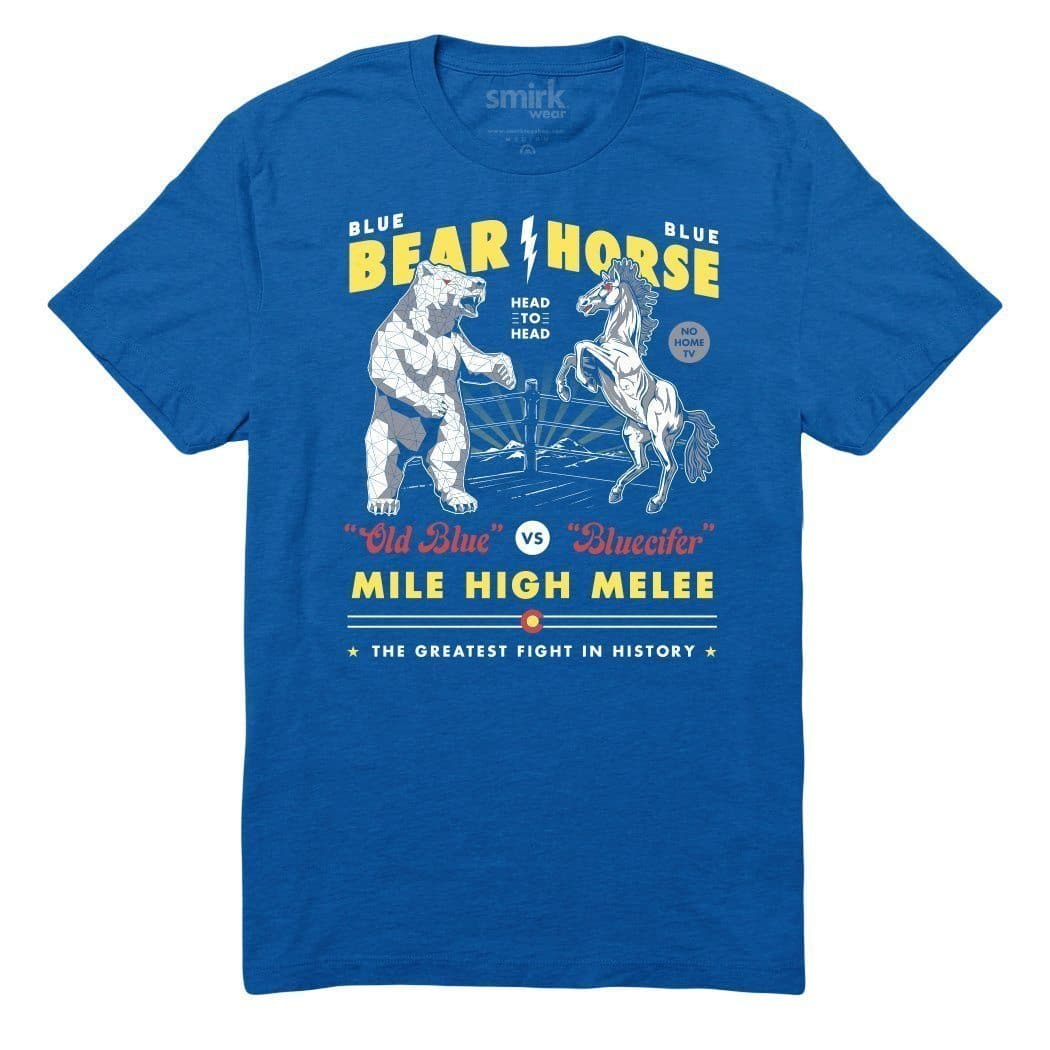 Old Blue Vs Blucifer shirt - Mile High Melee