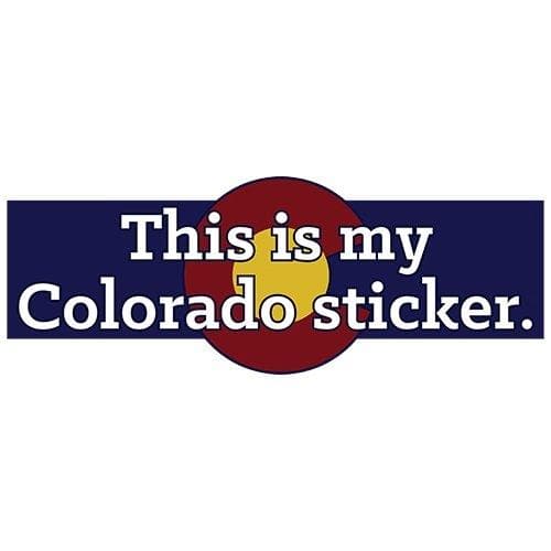 My Colorado Sticker - 1876 | The State of Exploration